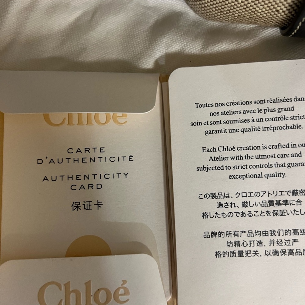 Chloé Beige and Black Tote Bag - Picture 6 of 7